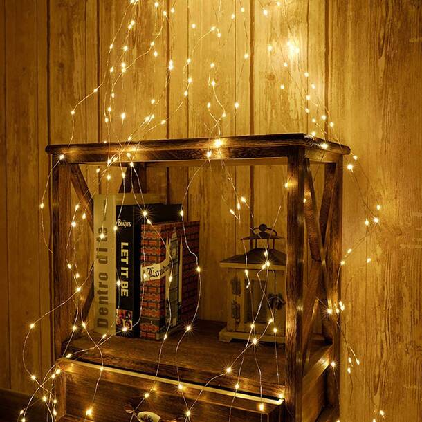 The Holiday Aisle® Solar LED String Lights & Reviews | Wayfair